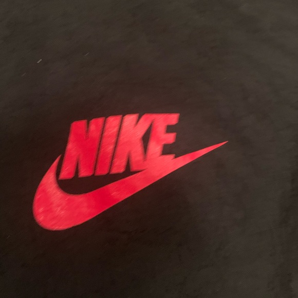 Nike NSW HBR+ Black Jacket with Red and White Accents Size S - Picture 4 of 6